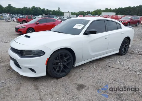2022 Dodge Charger R/T из США, поврежденный, VIN 2C3CDXCT7NH240198